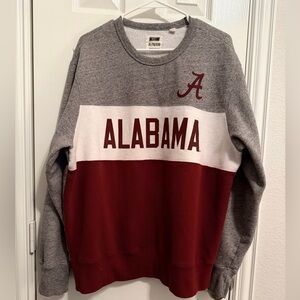 Alabama Crimson and Gray Sweatshirt